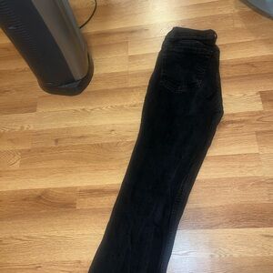 Women's black wrangler bootcut jeans!